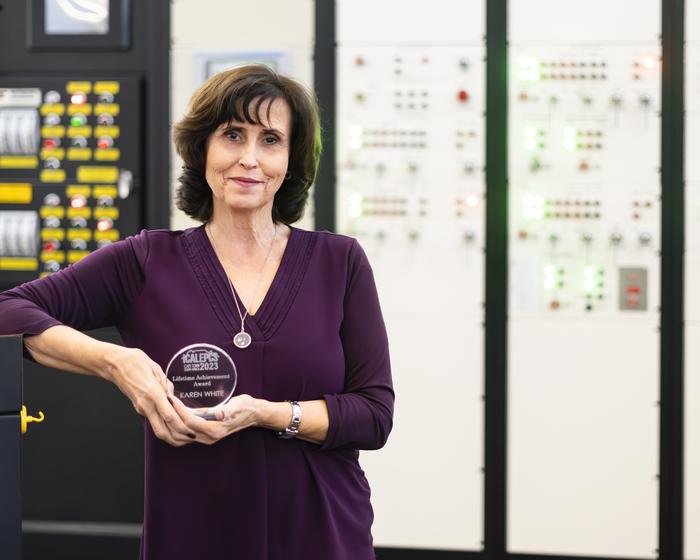 ORNL engineer Karen White honored with  ICALEPCS Lifetime Achievement Award