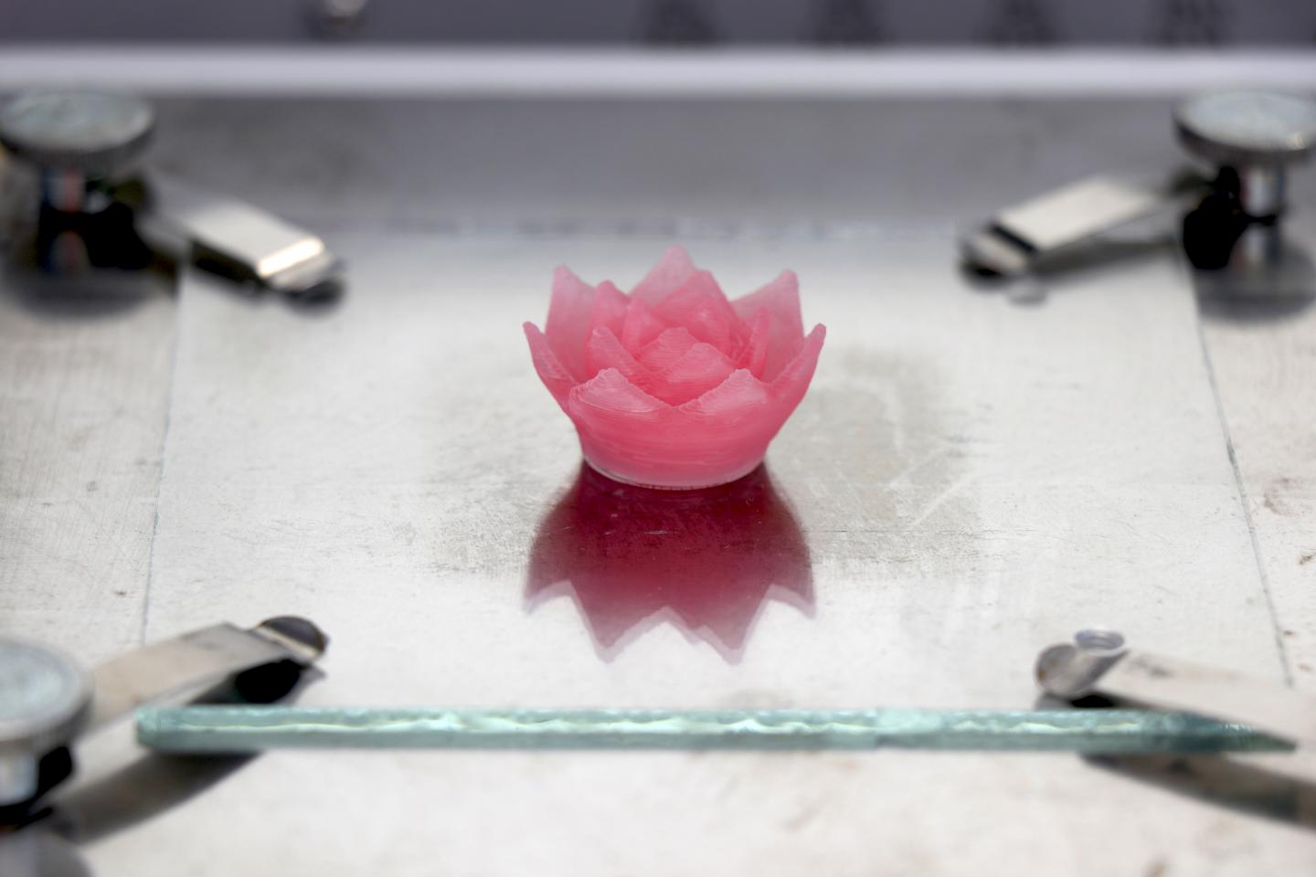 Aerogel 3-D-Printing of Small Structures