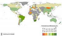 Protected area effectiveness by country