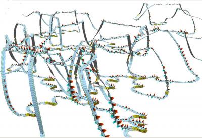Computer Visualization of Tagged Humpback Whale