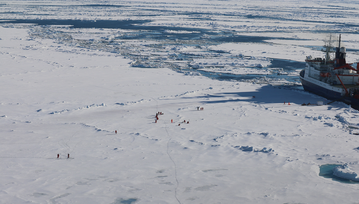 Arctic reseach on the sea ice
