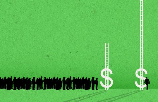 Poor People Experience Greater Financial Hardship in Areas Where Income Inequality is Greatest