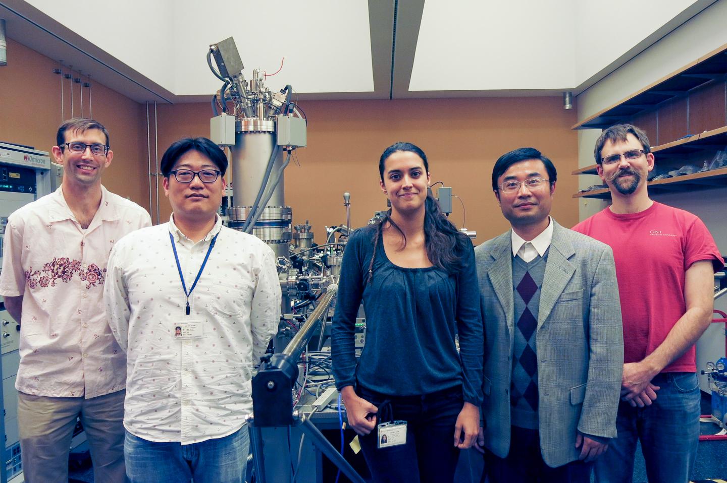Researchers from the Energy Materials and Surface Sciences Unit