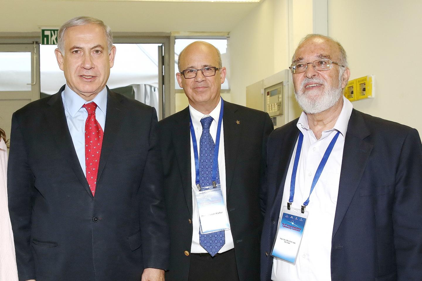 Benjamin Netanyahu, Joseph Klafter, and Isaac Ben Israel