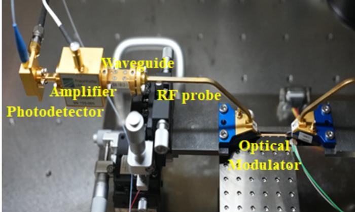 Direct terahertz–optical conversion