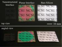 Nanostructures Take Color, Reflection from Thin Films