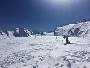 Snow Sampling in the Alps