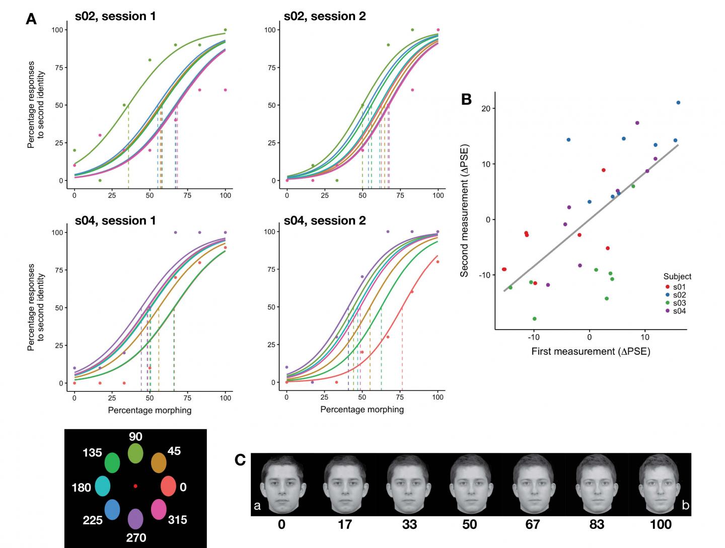 Faces in Different Places