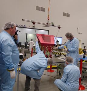 Preparation of SXI Telescope for integration