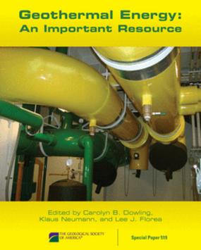 Cover: 'Geothermal Energy, an Important Resource'
