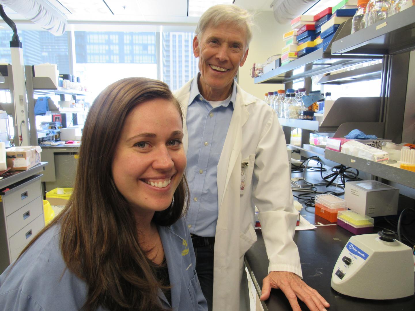 Dr. Chloe McDonald and Dr. Kevin Kain