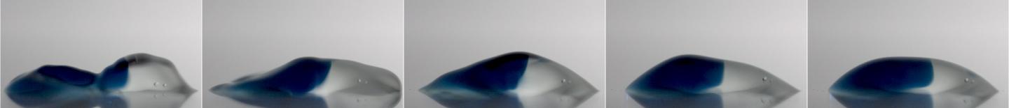 Image 2 from the Side, Showing How Droplets Interact