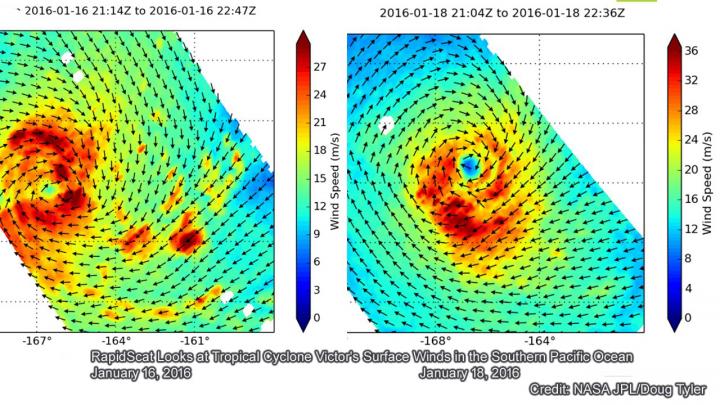 RapidScat Image of Victor