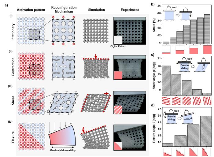 Shape-shifting and shape-memory capabilities.