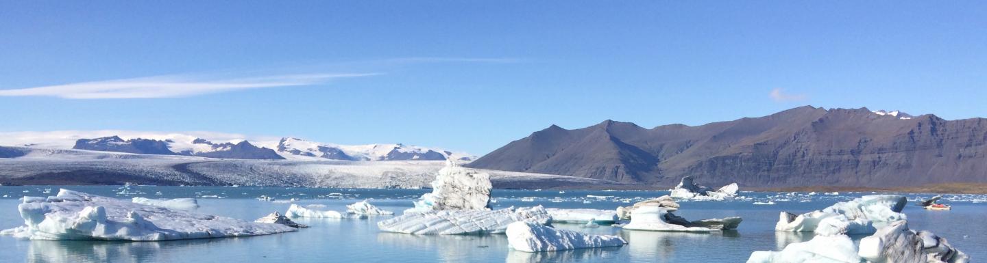 Glacial Ice Stream Bed Controls Its Flow and Demise (1 of 6)