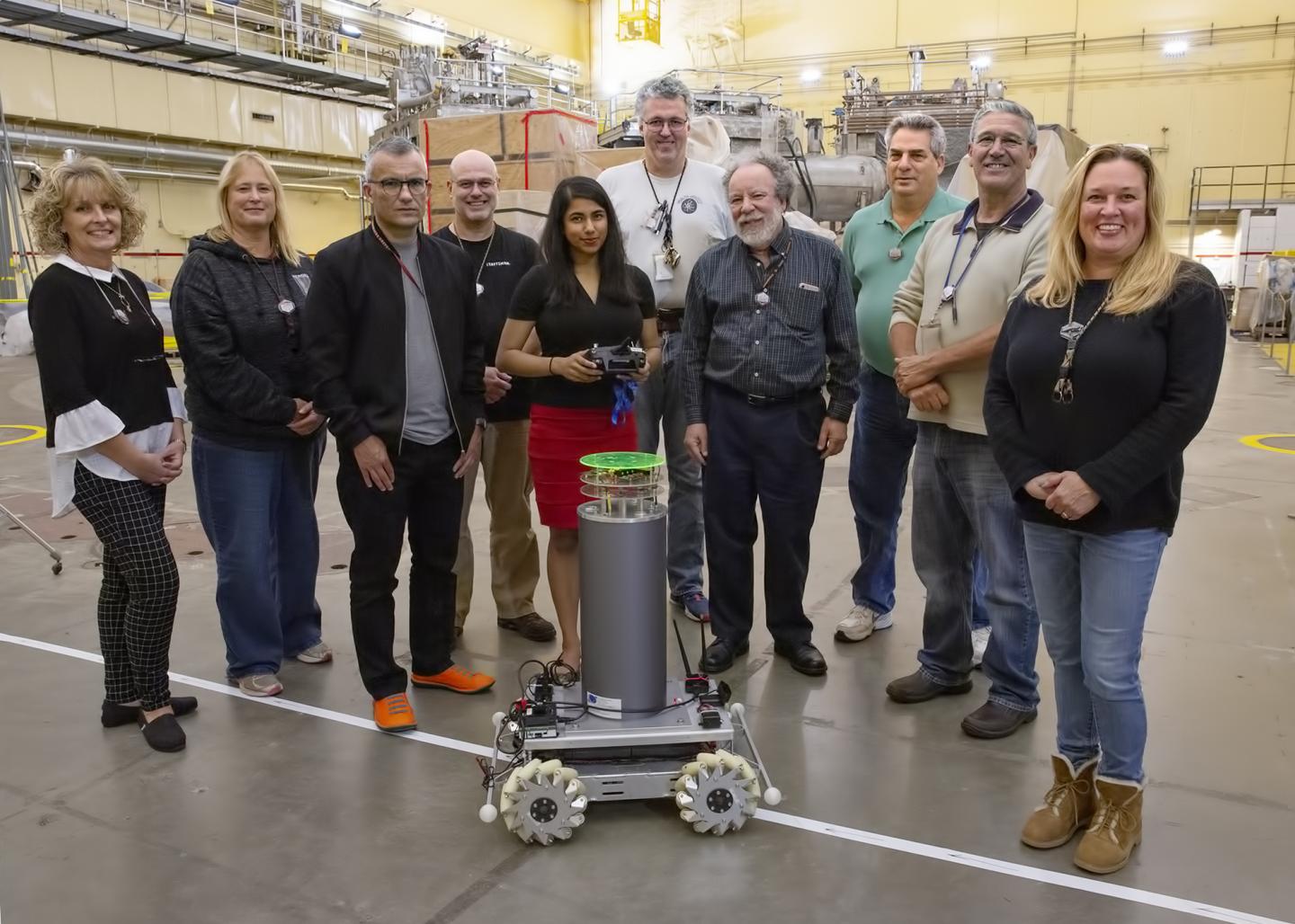 Group Shot of PPPL Health Physics Staff