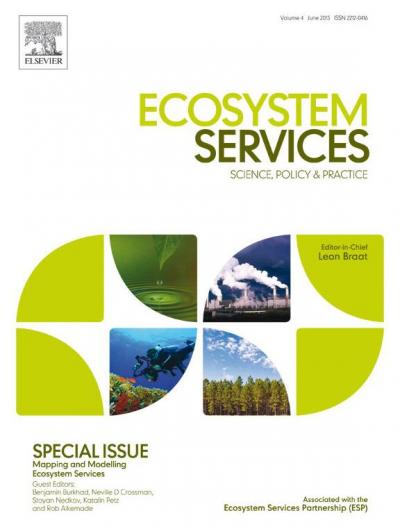 "Mapping and Modelling Ecosystem Services"