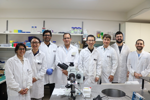 Prof. Yossifon’s research team Courtesy of Tel Aviv University