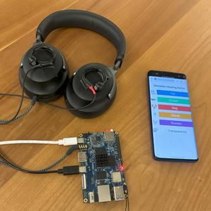 Researchers augmented noise-canceling headphones with a smartphone-based neural network