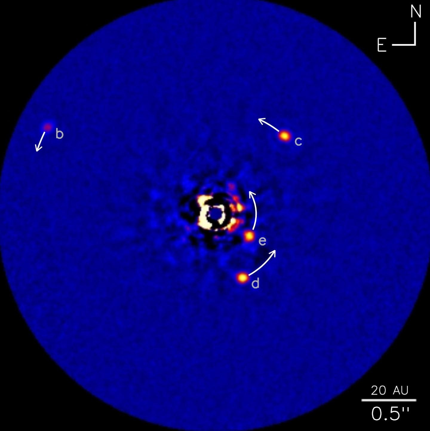 First-Ever Direct Image of an Exosolar System