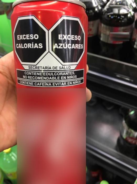 Food and non-alcoholic drink products in Mexico were substantially reformulated to be healthier following the 2020 introduction of warning labels identifying products with excessive content of calories, fat, salt, sugar, sweetener and caffeine