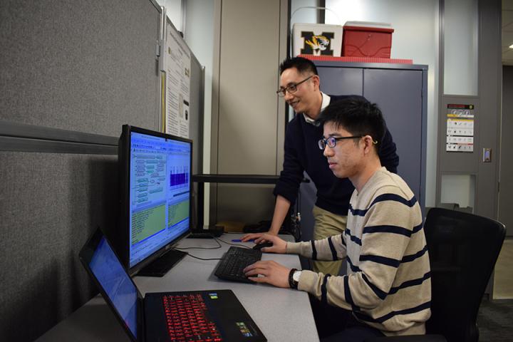 Jung Kim and Student, University of Missouri-Columbia