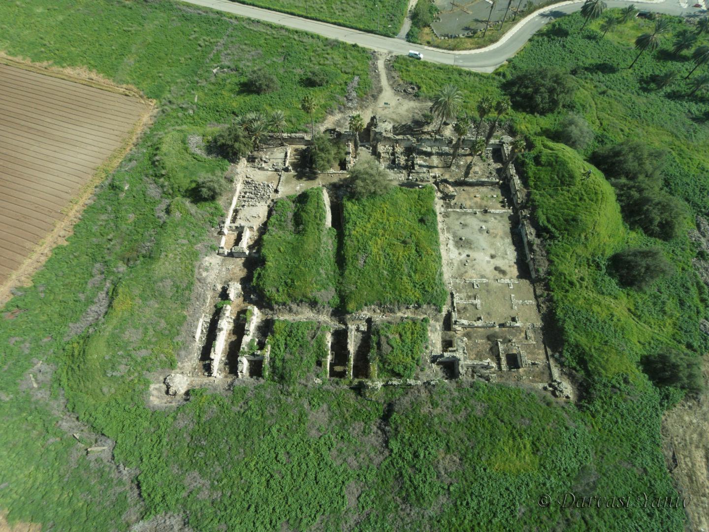 Khirbat Al-Minya Aerial View