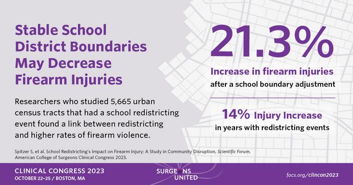 Infographic School Redistricting & Firearm Violence