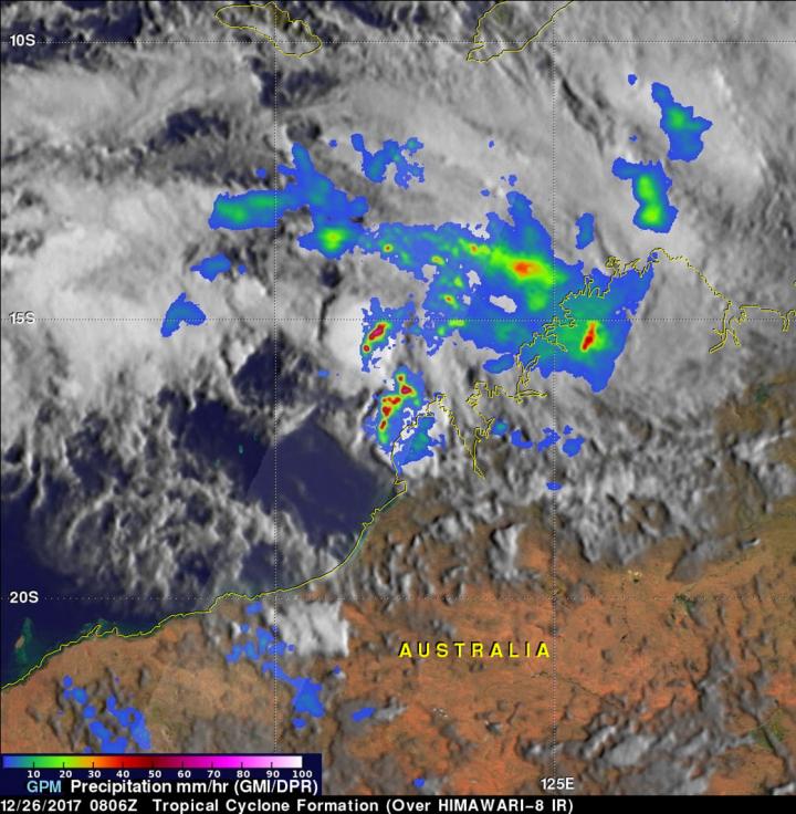 GPM Rainfall Analysis of Hilda