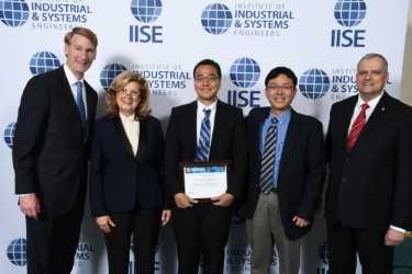Young-Jun Son, Seunghan Lee and IISE Leaders