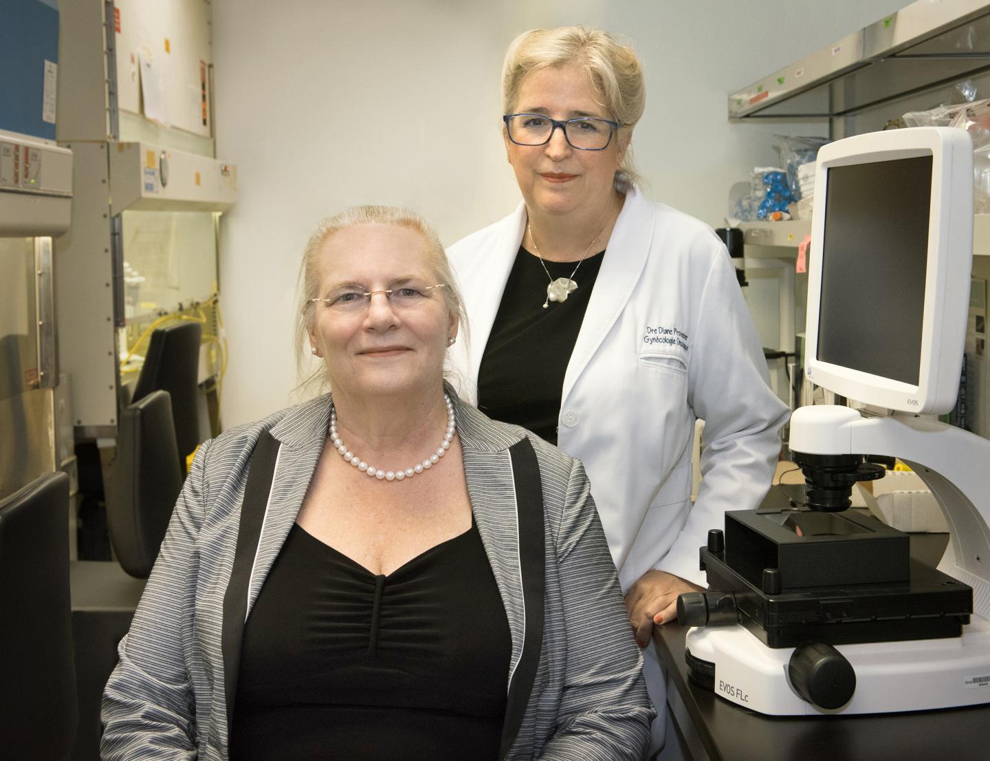 Dr. Anne-Marie Mes-Masson and Dr. Diane Provencher