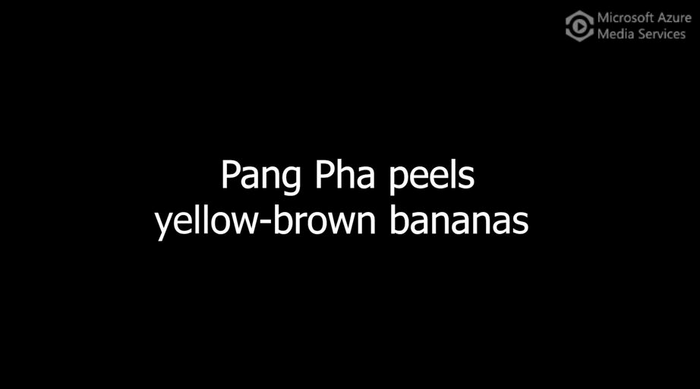 Pha peeling bananas