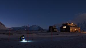 Snow Sampling at Ny-Ålesund, Svalbard