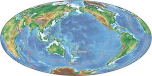 South Pacific plate tectonics