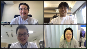 Zoom meeting with co-authors.