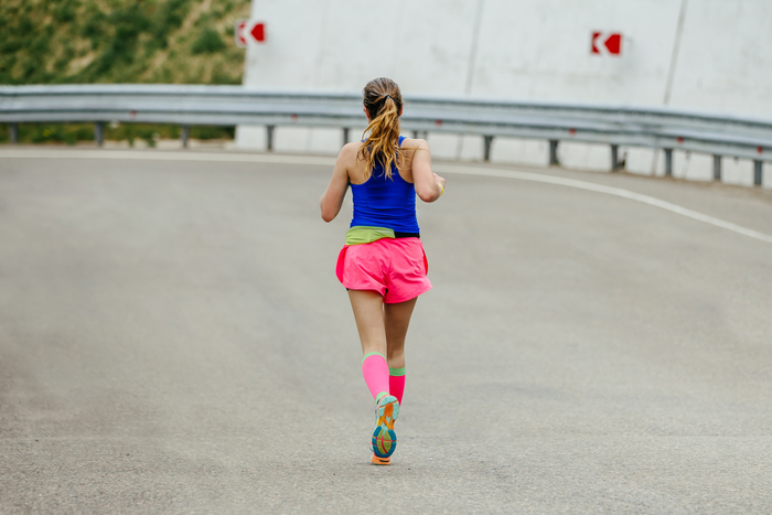 Woman running