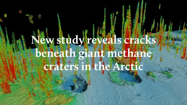 New Study Reveals Cracks beneath Giant Craters