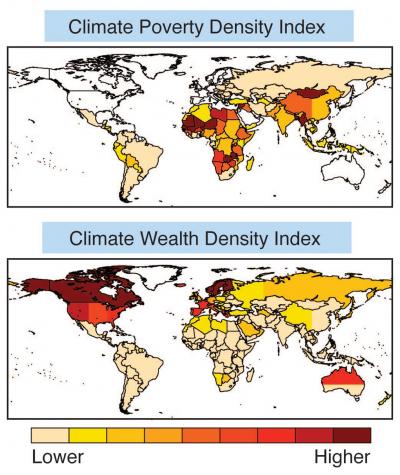Relative Exposure for Each Country
