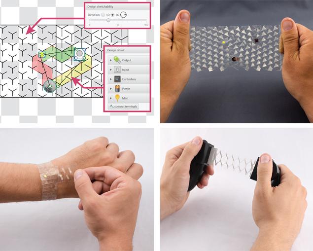 Stretchable Circuits: New Process Simplifies Production of Functional Prototypes