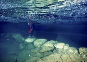 Bogdan Onac submerged bridge study 1