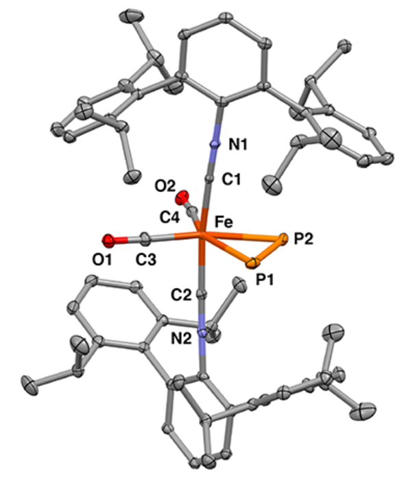 Комплекс железа. Diphosphorus tetraiodide.