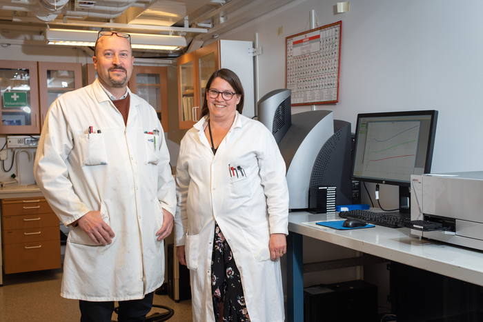 Sofie Nyström and Per Hammarström