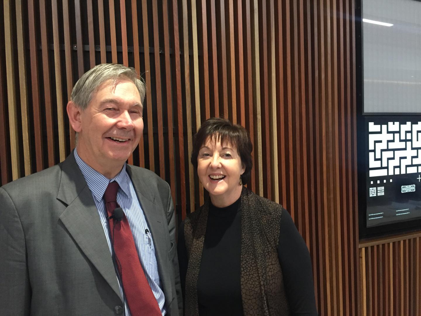 Professor Anthony Maeder and Professor Sue Gordon