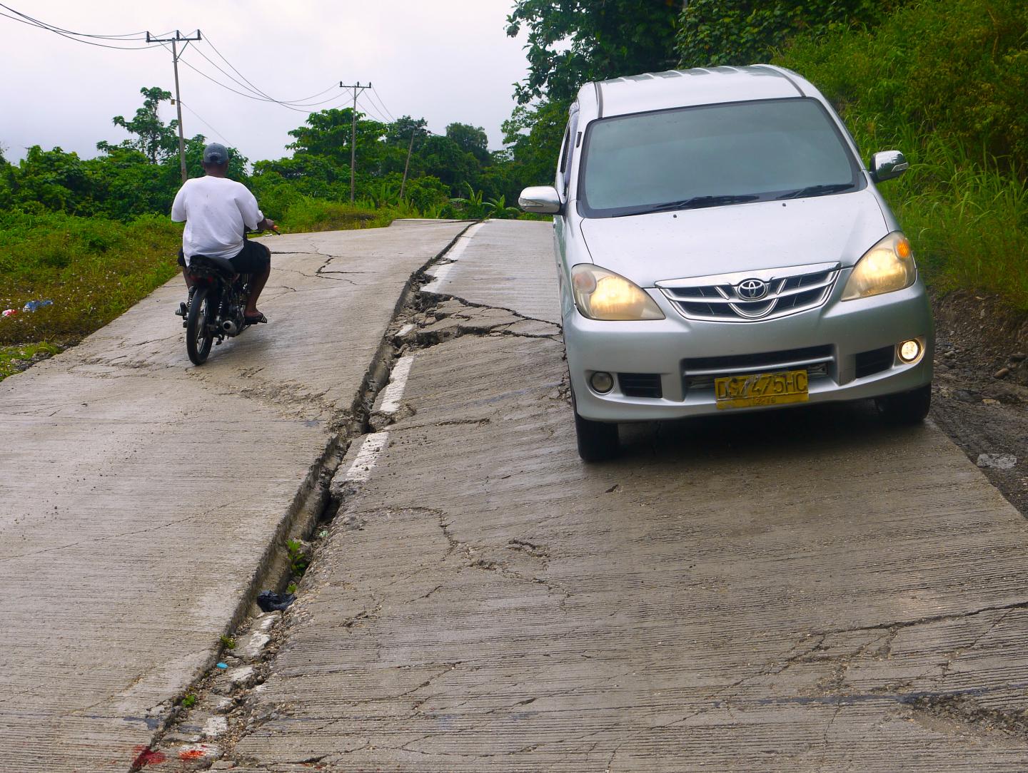 Damaged Road