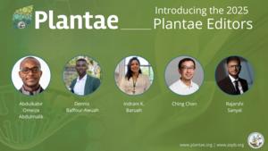 ASPB's 2025 Plantae Editor