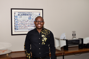 Prof Odireleng Ntwaeaborwa, Department of Physics, University of Johannesburg.