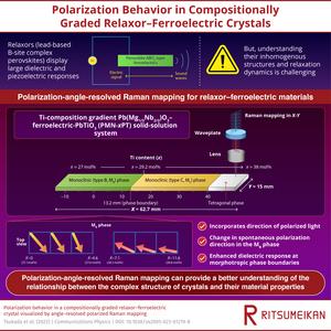 Understanding the polarization behavior in relaxor–ferroelectric crystals