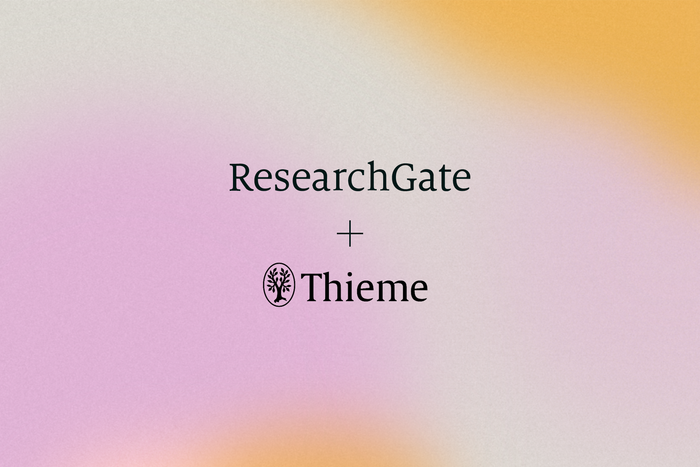 Thieme and ResearchGate launch content syndication partnership