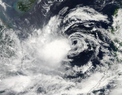 NASA's Aqua Satellite Passed over Tropical Storm Gaemi
