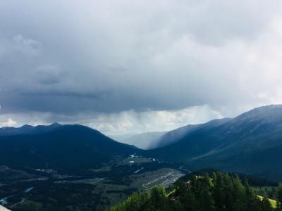 A Storm System over Xinjiang, China